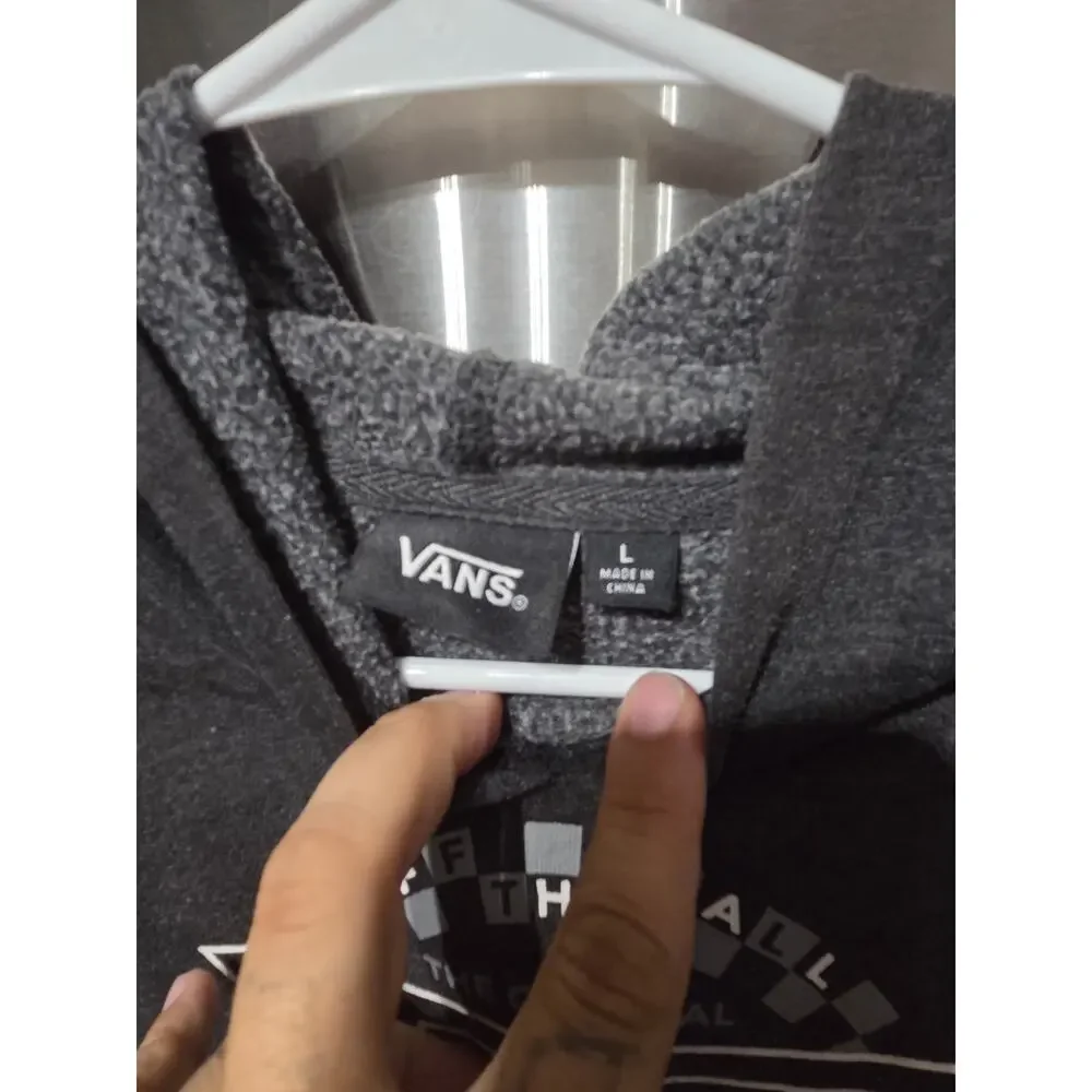 Charcoal Hoodie - Vans - L